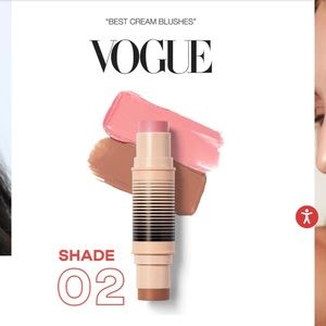 dibs. Desert Island Duo Blush/Bronzer Stick Shade 2